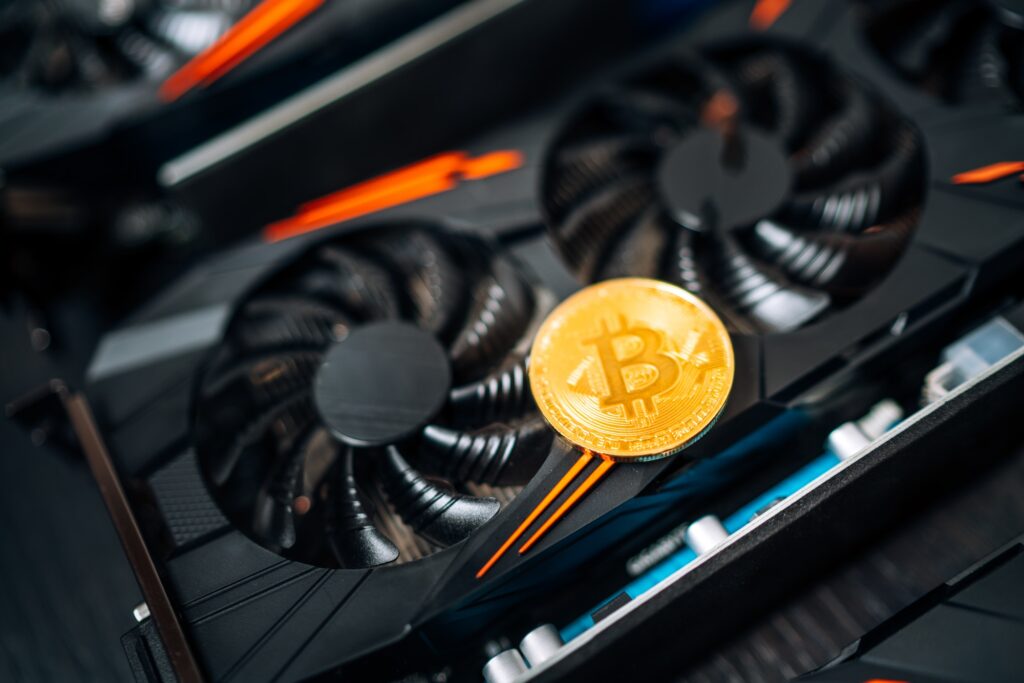 cryptocurrency mining rig using graphic cards to mine for digital cryptocurrency